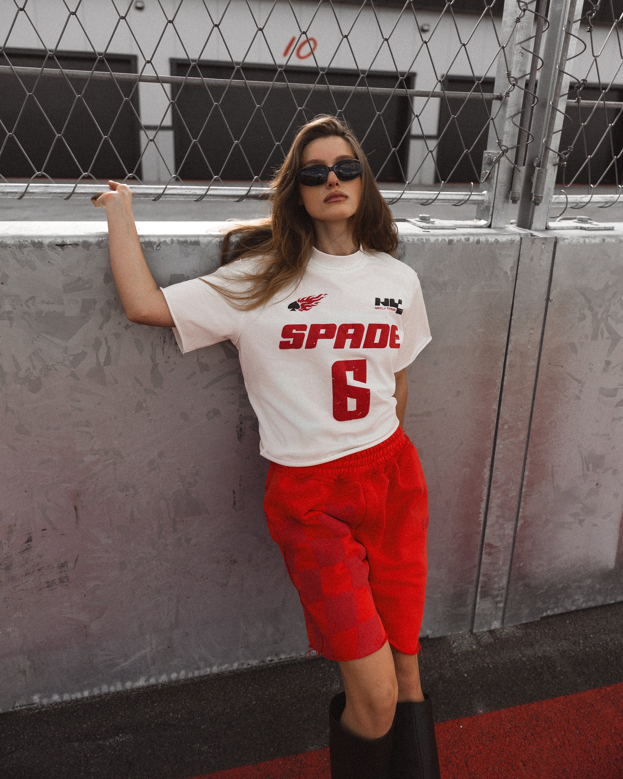 SPADE 6 Shorts Red (Limited)