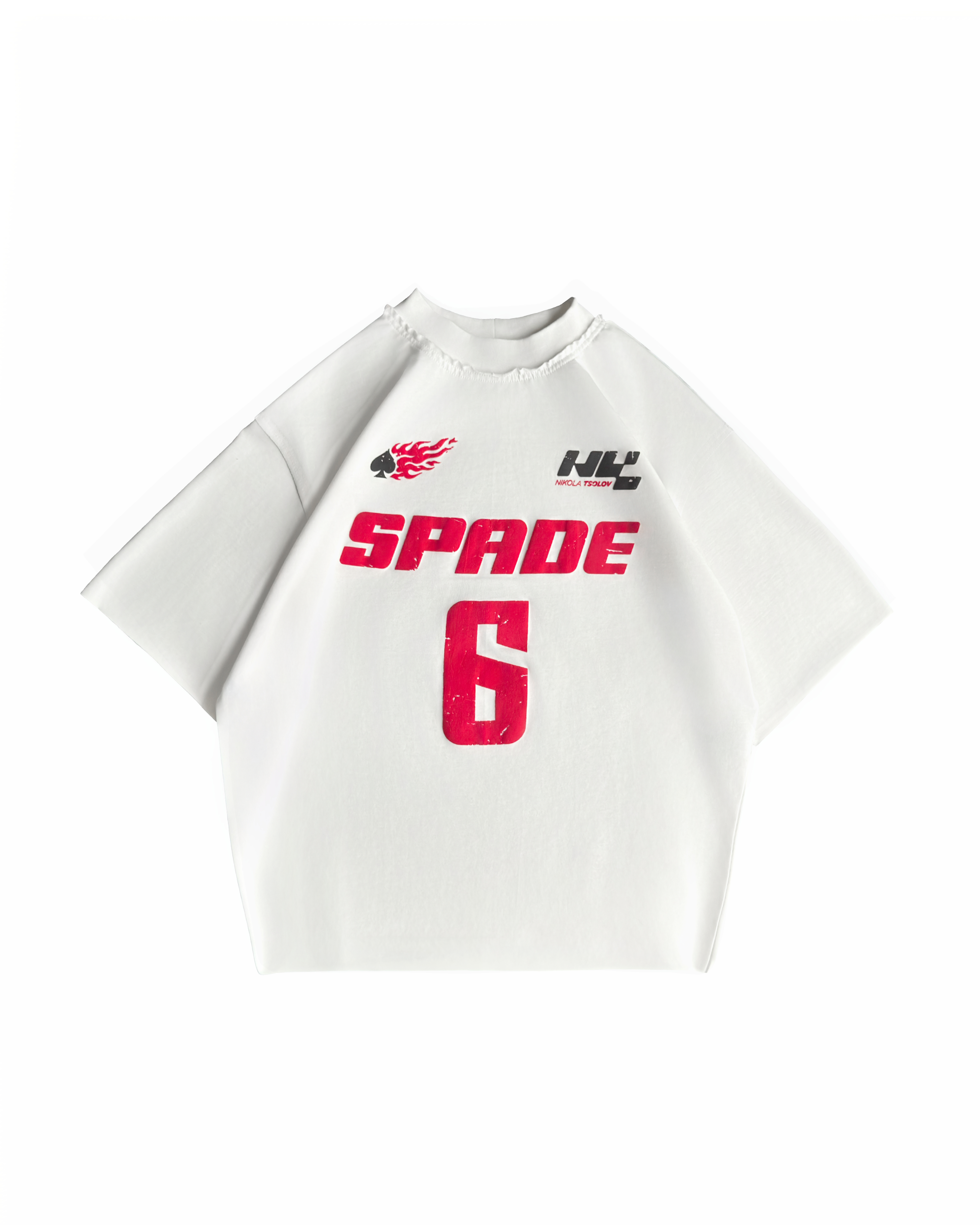 SPADE 6 Tee White (Limited)